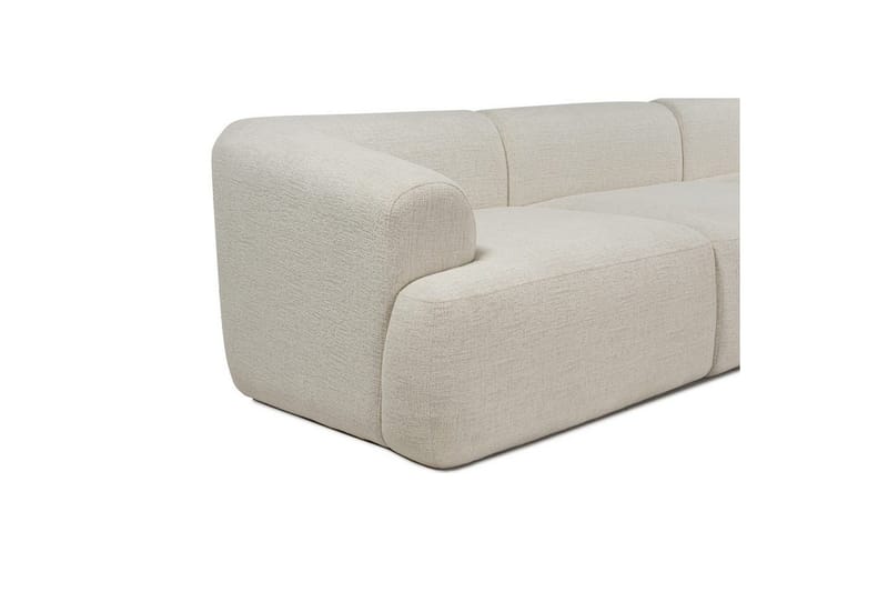 3-seters sofa Dashwood Hvit - Hvit - Møbler - Sofaer - 4 seter sofa