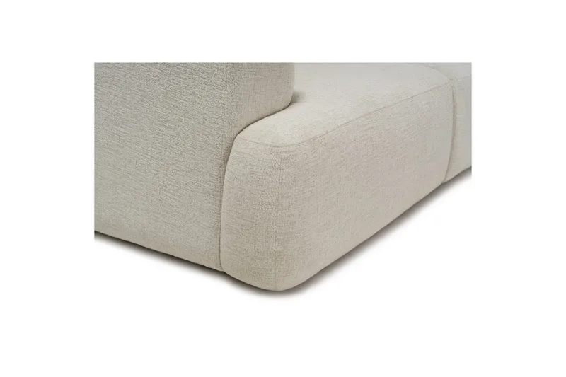 3-seters sofa Dashwood Hvit - Hvit - Møbler - Sofaer - 4 seter sofa