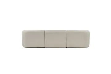 3-seters sofa Dashwood Hvit - Hvit - Møbler - Sofaer - 4 seter sofa