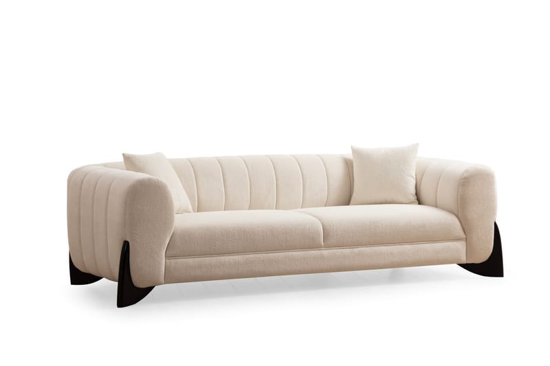 Devid Sofa 3-seter - Hvit - Møbler - Sofaer - Sofa 3 seter