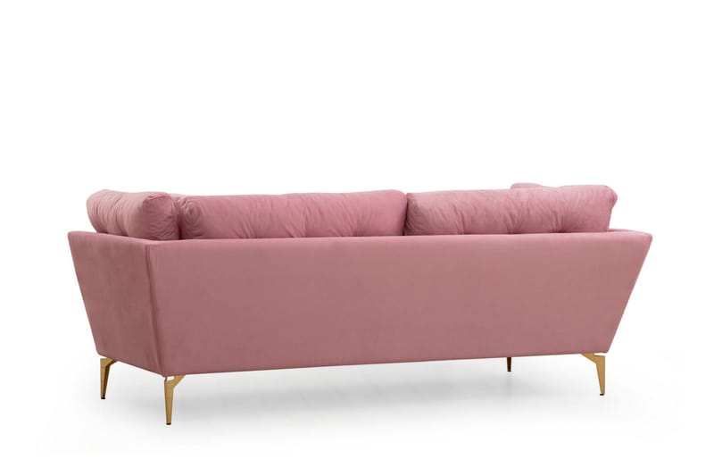Dorval Sofa 3-seter - Rosa - Møbler - Sofaer - Sofa 3 seter