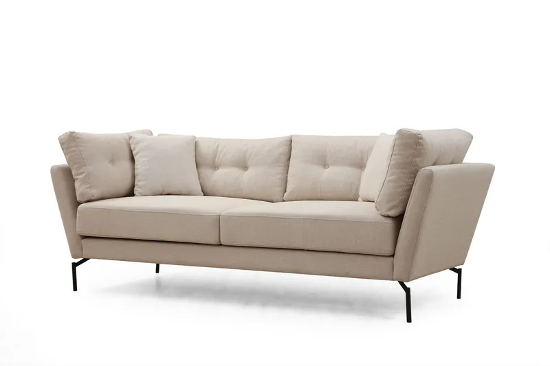 Dorval Sofa 3-seters - Beige - Møbler - Sofaer - Sofa 3 seter