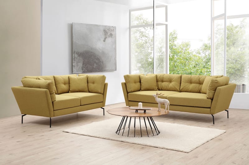 Dorval Sofa 3-seters - Grønn - Møbler - Sofaer - Sofa 3 seter