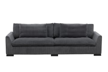 Durham 3-seters Sofa - Mørkegrå Manchester - Møbler - Sofaer - Sofa 3 seter