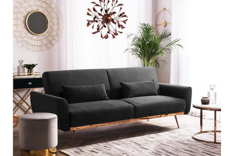 Eina Sofa 2-4 seter - Svart - Sofa 3 seter