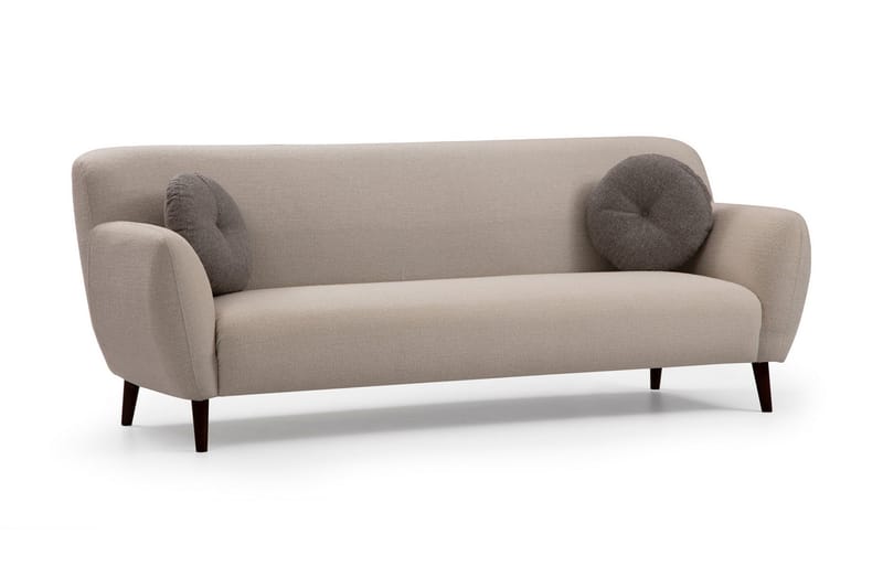 Ennadai Sofa 3-seters - Beige - Sofa 3 seter