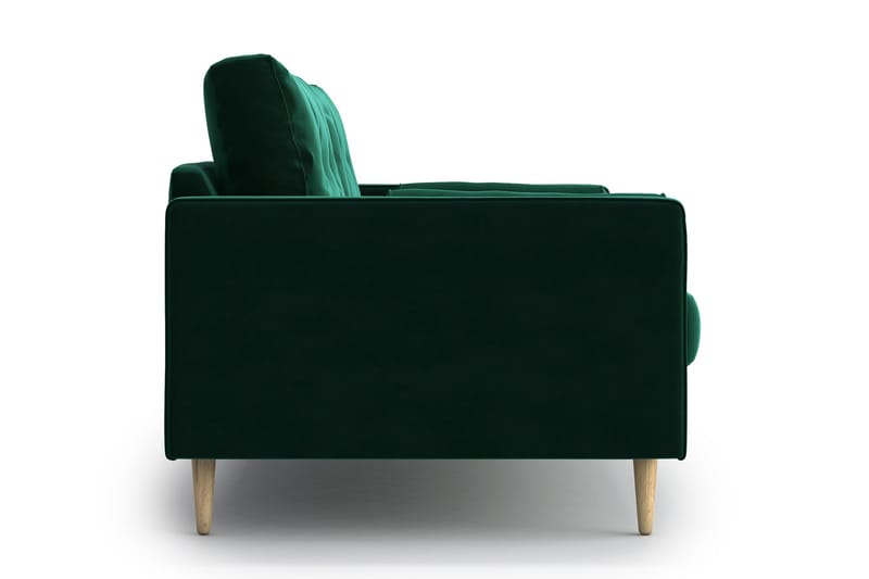 Esmeralde 3-seter Sofa - Grønn - Sofa 3 seter