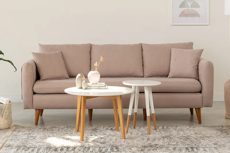 Espeut 3-seter Sofa - Brun - Møbler - Sofaer - Sofa 3 seter