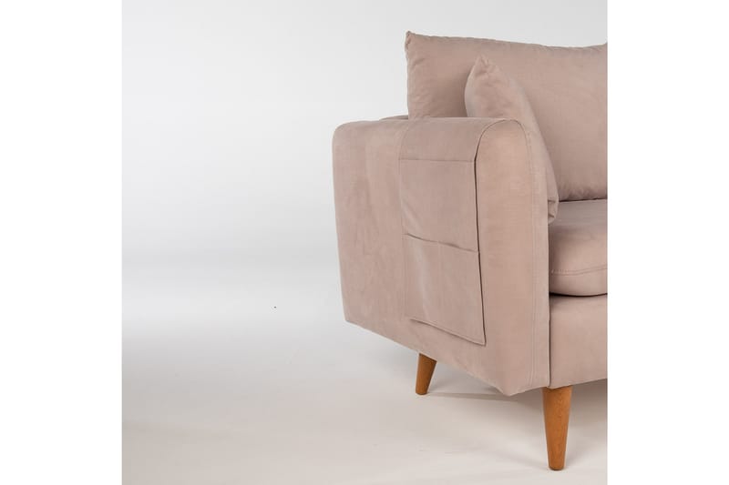 Espeut 3-seter Sofa - Brun - Møbler - Sofaer - Sofa 3 seter