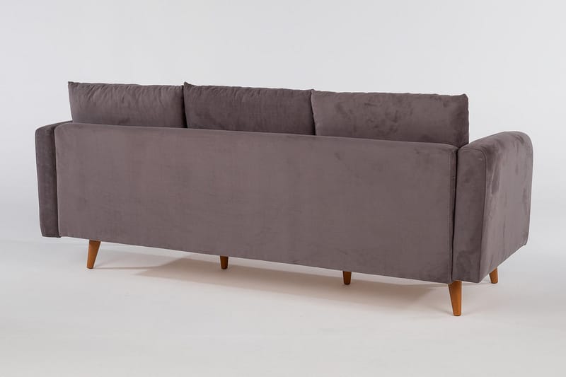 Espeut 3-seter Sofa - Grå - Møbler - Sofaer - Sofa 3 seter