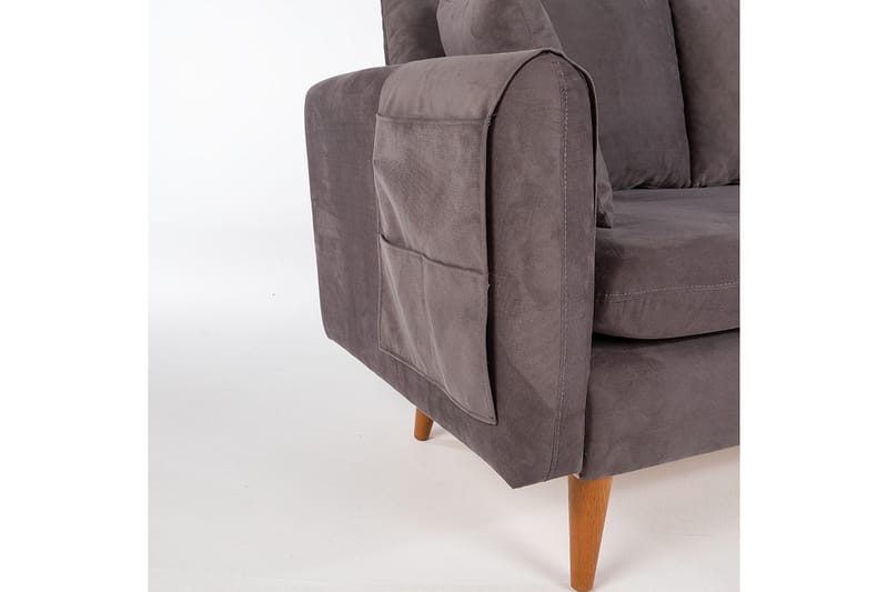 Espeut 3-seter Sofa - Grå - Møbler - Sofaer - Sofa 3 seter