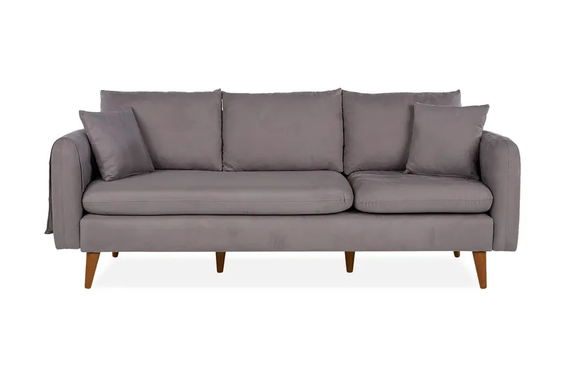 Espeut 3-seter Sofa - Grå - Møbler - Sofaer - Sofa 3 seter
