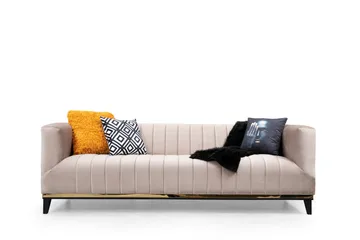 Esquimalt Sofa 3-seters - Beige - Møbler - Sofaer - Sofa 3 seter