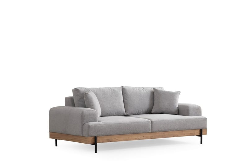 Eti Sofa 3-seter - Grå - Møbler - Sofaer - Sofa 3 seter