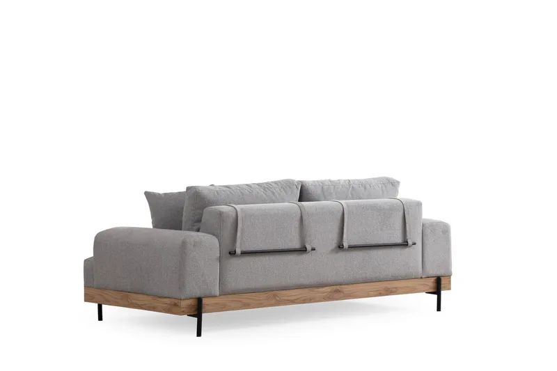 Eti Sofa 3-seter - Grå - Møbler - Sofaer - Sofa 3 seter