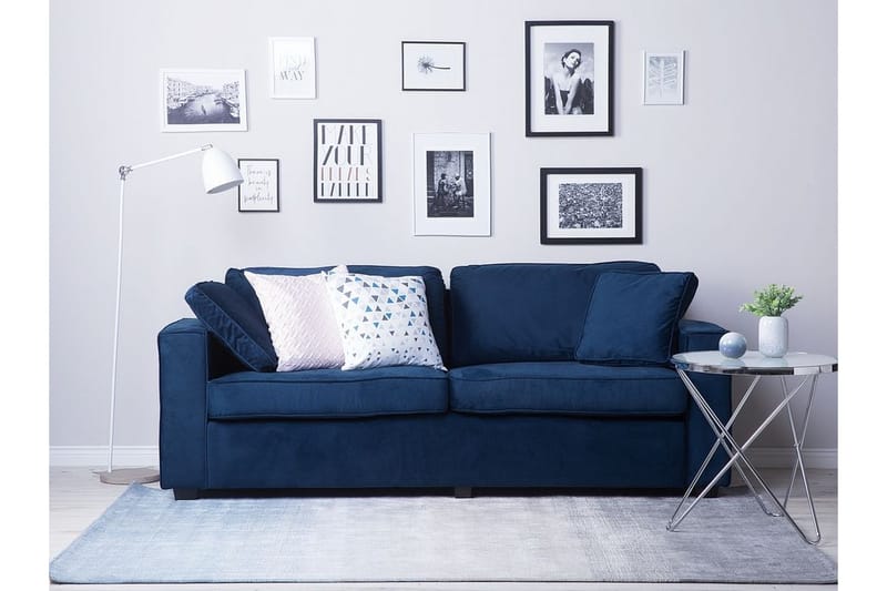 Falun Sofa 2-4 Seter - Blå - Møbler - Sofaer - Sofa 3 seter