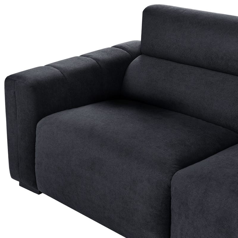 3-seters sofa Fauskan - Svart - Møbler - Sofaer - Sofa 3 seter