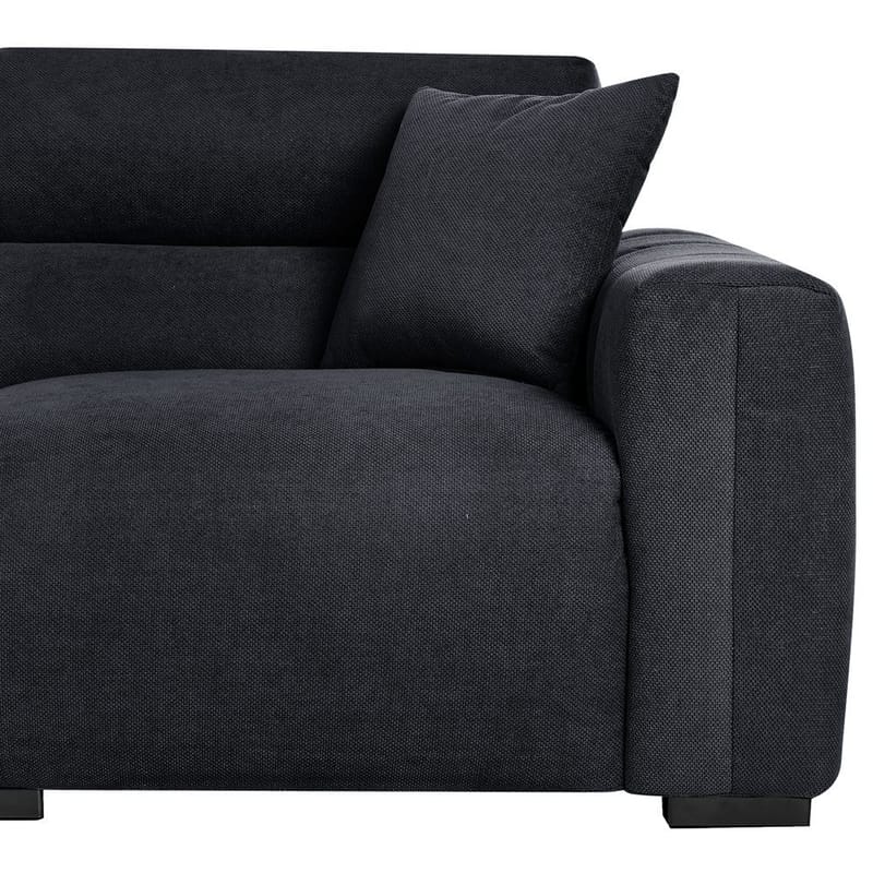 3-seters sofa Fauskan - Svart - Møbler - Sofaer - Sofa 3 seter