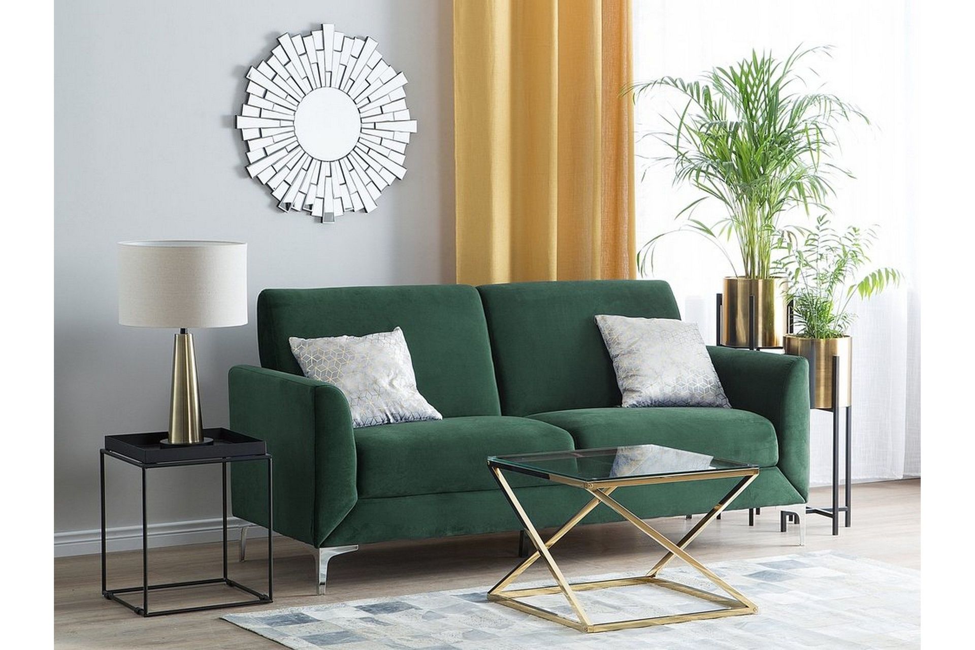 Fenes Sofa 3-seter - Grønn