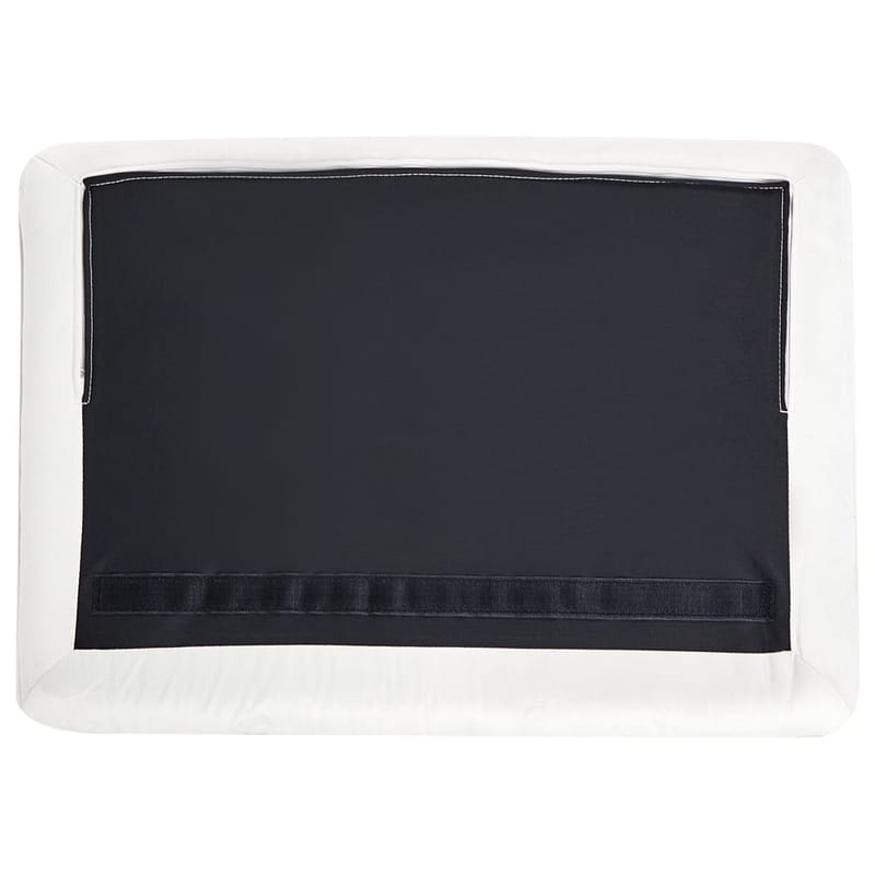 3-seters sofa Frederica - Hvit, gull/Fløyel - Møbler - Sofaer - Chesterfield sofaer