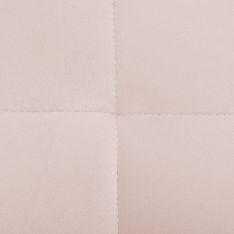 3-seters sofa Frederica - Rosa, Gull/Fløyel - Møbler - Sofaer - Chesterfield sofaer