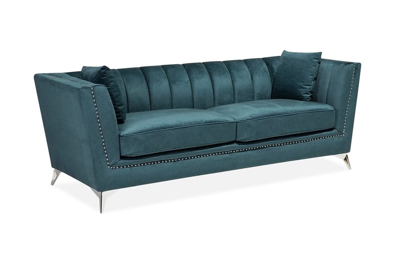 Gaula Sofa 3-seter - Blå - Sofa 3 seter