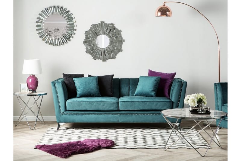 Gaula Sofa 3-seter - Blå - Møbler - Sofaer - Sofa 3 seter