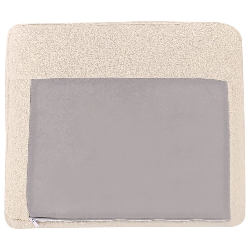 3-seters sofa Gavle - Beige, svart/Bouclé - Møbler - Sofaer - Sofa 3 seter