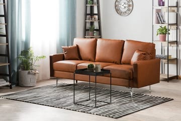 Gavle Sofa 3-seter - Brun - Møbler - Sofaer - Sofa 3 seter