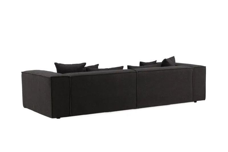 Gillholmen Sofa 3-seter - Svart/Mørkegrå - Møbler - Sofaer - Sofa 3 seter