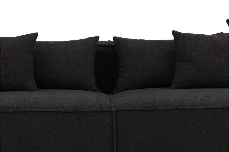 Gillholmen Sofa 3-seter - Svart/Mørkegrå - Møbler - Sofaer - Sofa 3 seter