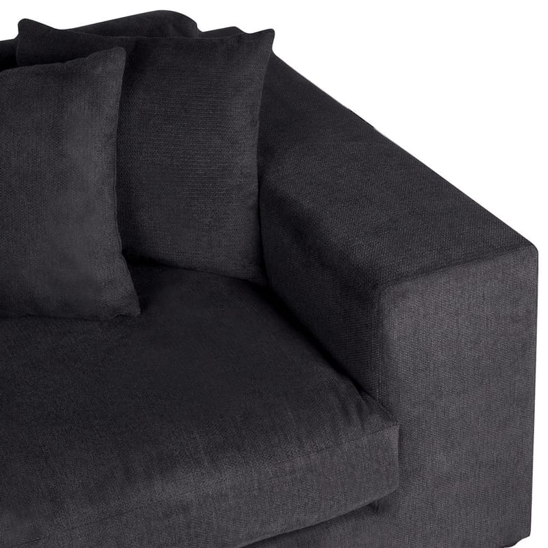 3-seters sofa Glorvika - Svart - Møbler - Sofaer - Sofa 3 seter