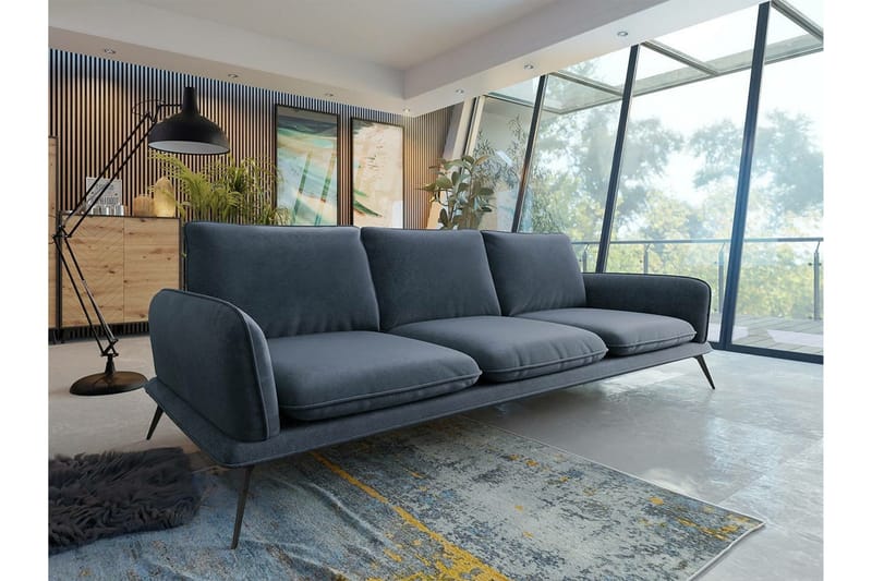 Graystone 3-sits Soffa Dark grey - Møbler - Sofaer - Sofa 3 seter