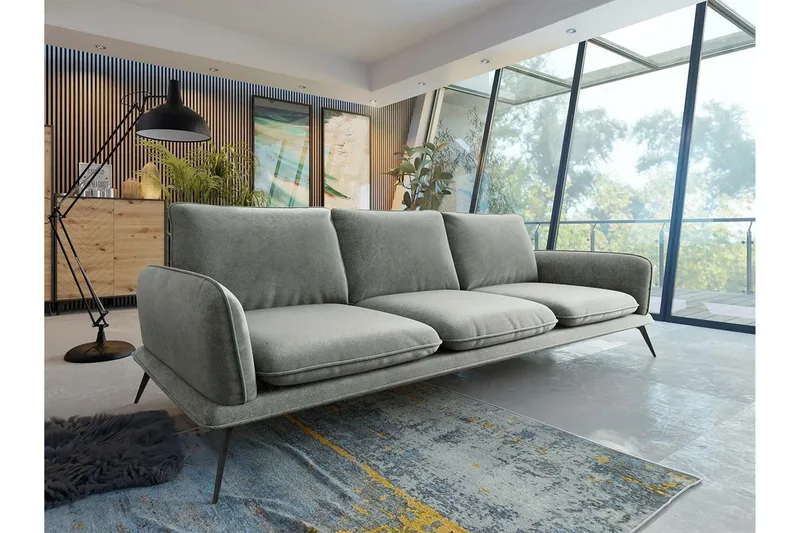 Graystone 3-sits Soffa Light grey/Dark grey - Møbler - Sofaer - Sofa 3 seter