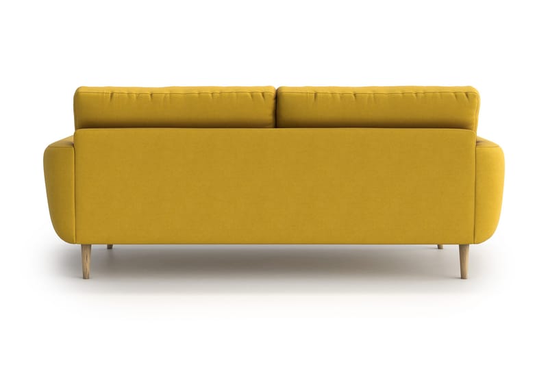 Harrisa 3-seter Sofa - Gul - Sofa 3 seter