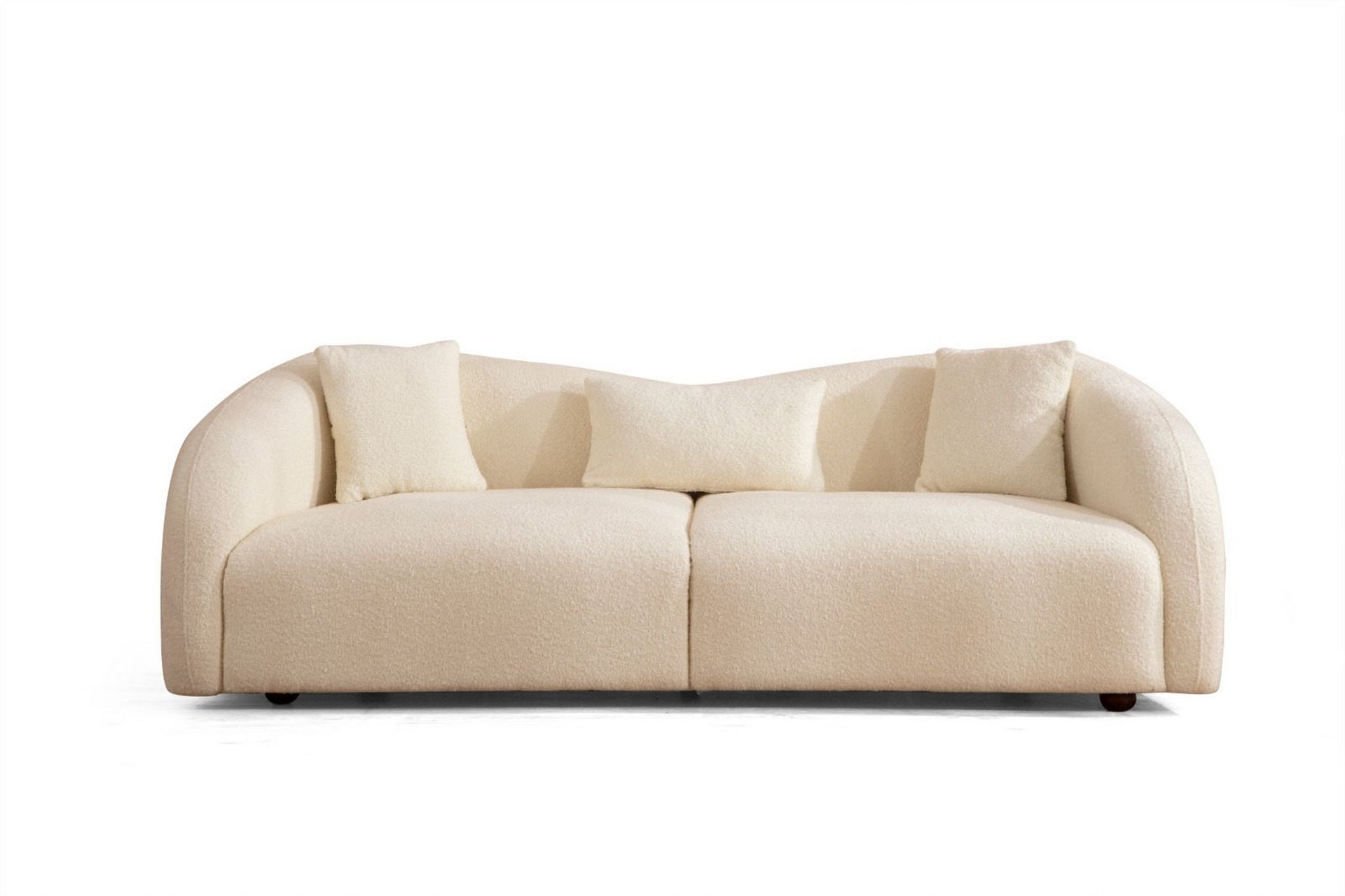 Hungirr Sofa 3-seters - Beige|Bouclé - Møbler - Sofaer - Sofa 3 seter