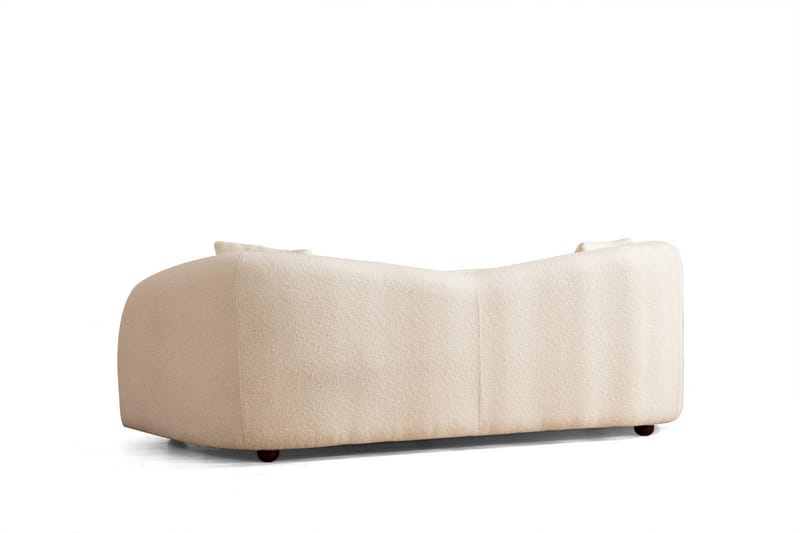 Hungirr Sofa 3-seters - Beige|Bouclé - Sofa 3 seter