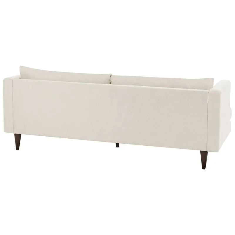3-seters sofa Jarpen - Beige, mørkt tre - Møbler - Sofaer - Sofa 3 seter