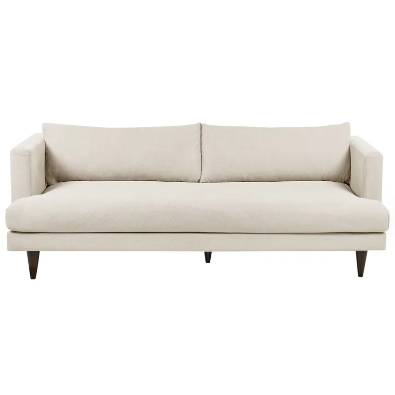 3-seters sofa Jarpen - Beige, mørkt tre - Møbler - Sofaer - Sofa 3 seter
