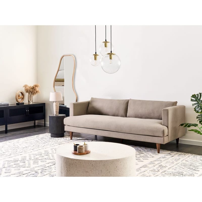 3-seters sofa Jarpen - Brun, mørkt tre - Møbler - Sofaer - Sofa 3 seter