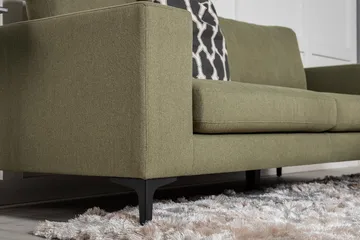 Johana 3-seter Sofa - Grønn - Møbler - Sofaer - Sofa 3 seter