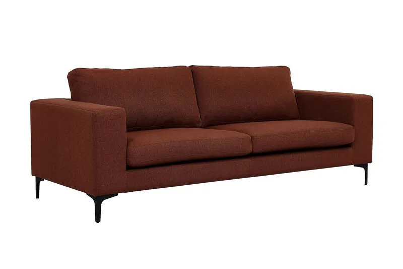 Johana 3-seter Sofa - Rød - Møbler - Sofaer - Sofa 3 seter