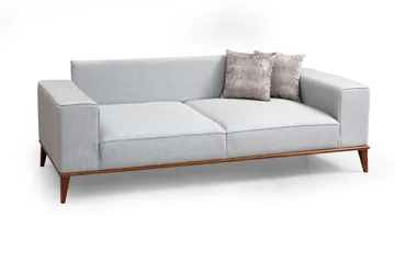Jonnesha 3-Seter Sofa - Grå - Møbler - Sofaer - Sovesofaer - 3 seters sovesofa