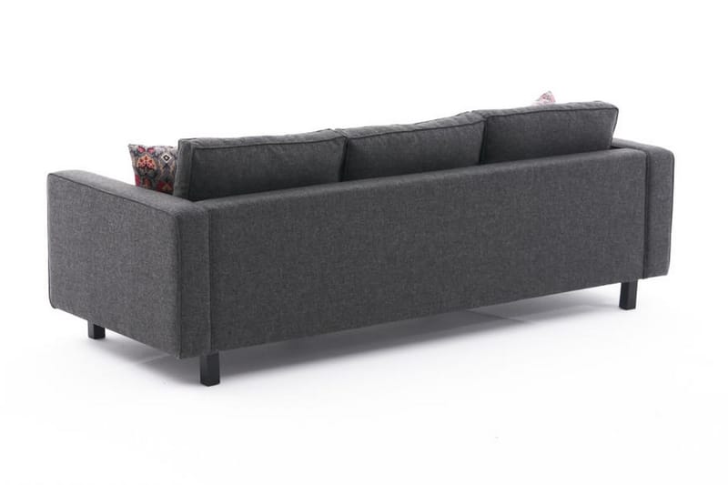 Kaletea Sofa 3-seters - Antrasitt - Sofa 3 seter