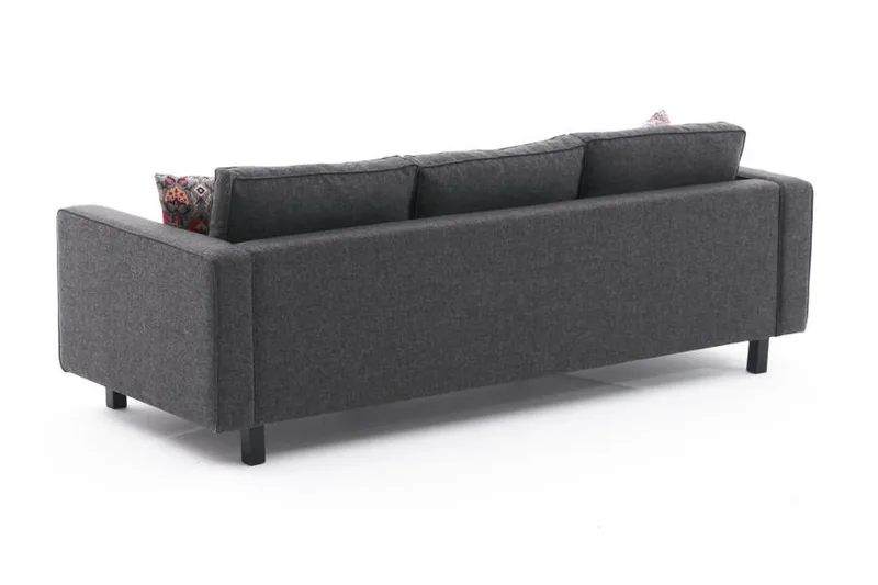 Kaletea Sofa 3-seters - Antrasitt - Møbler - Sofaer - Sofa 3 seter
