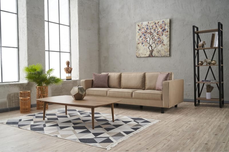 Kaletea Sofa 3-seters - Beige - Sofa 3 seter