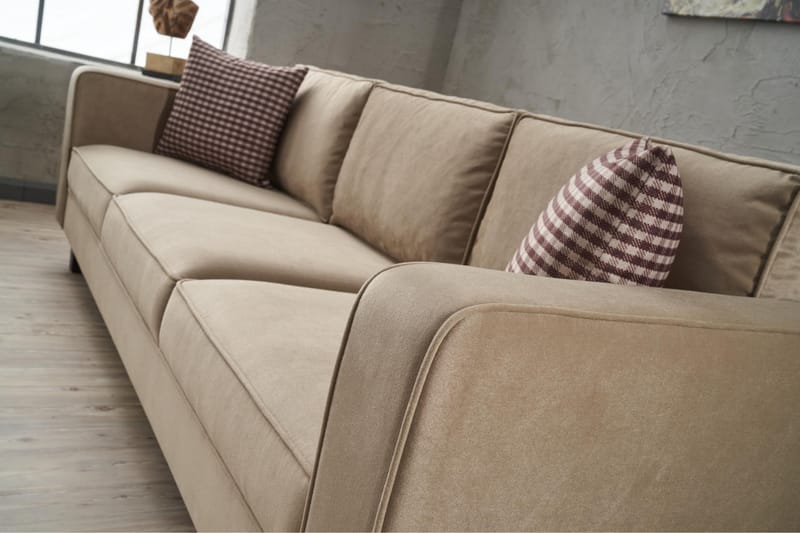 Kaletea Sofa 3-seters - Beige - Sofa 3 seter