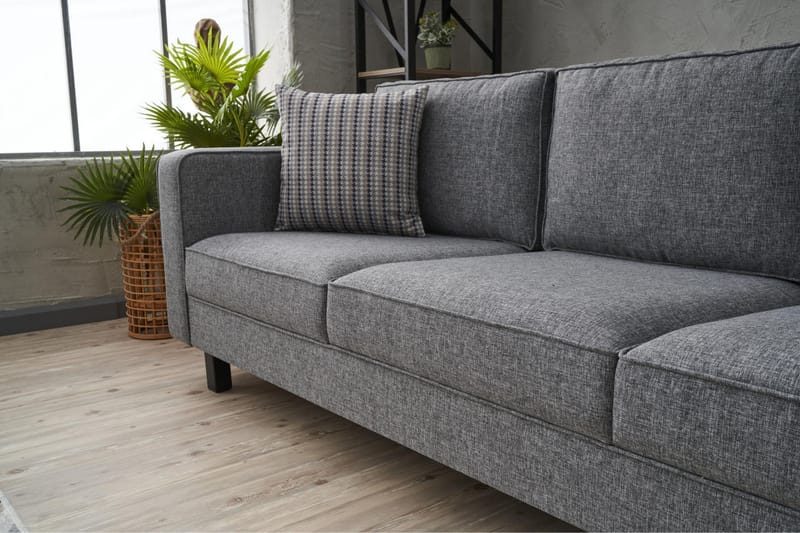 Kaletea Sofa 3-seters - Grå - Møbler - Sofaer - Sofa 3 seter