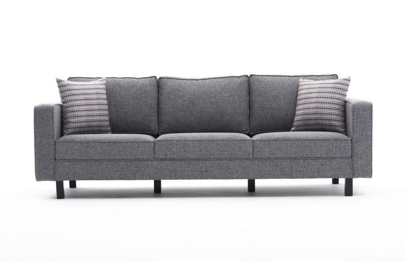 Kaletea Sofa 3-seters - Grå - Sofa 3 seter