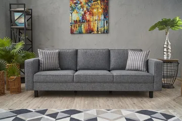 Kaletea Sofa 3-seters - Grå - Møbler - Sofaer - Sofa 3 seter